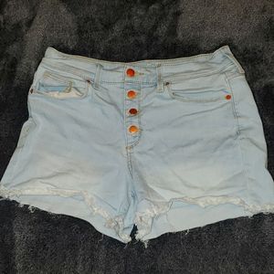 Universal Thread High Waisted Jean Shorts (10)